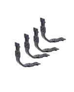 AOI MDS 01 L Bracket (4 Pieces) - Black – Image 1