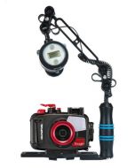 OM System TG-7 Black Pro Flash Q1i Diver Kit – Image 1