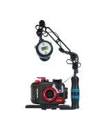 OM System TG-7 Black Pro Flash Q1i Diver Kit