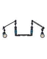 WeeFine Solar Flare 4500 duo underwater videolights set