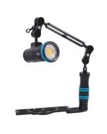 Weefine Solar Flare 4500 underwater video light set