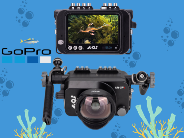 AOI onderwaterhusi voor Gopro