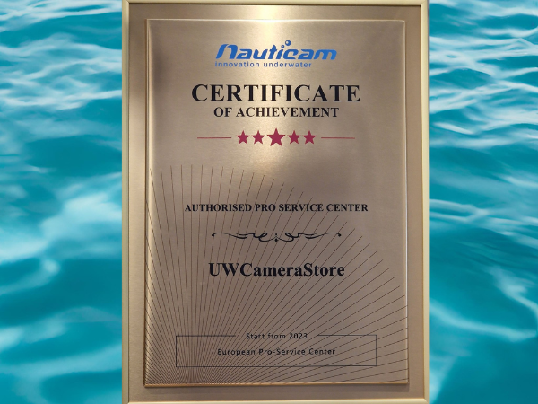 Nauticam Certficate