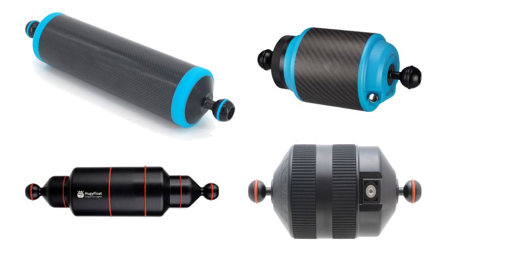 Adjusting the buoyancy of your underwater camera