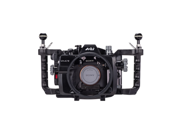 AOI black underwater housing for Sony A7IV