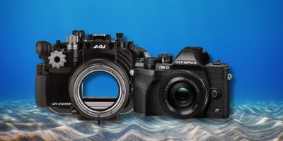 Olympus OM-D E-M10 Mark IV with AOI Housing