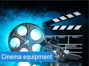 Equipment for underwater Cinema and Film production