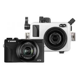 Underwater cameras for divers and snorkelers. Compact and professional models