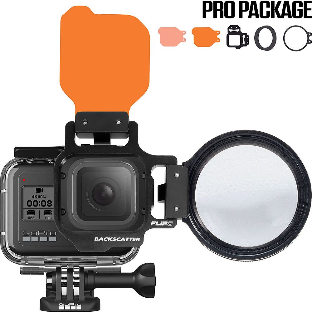FLIP8/9 Pro Package with SHALLOW & DIVE Filters and +15Macrolens