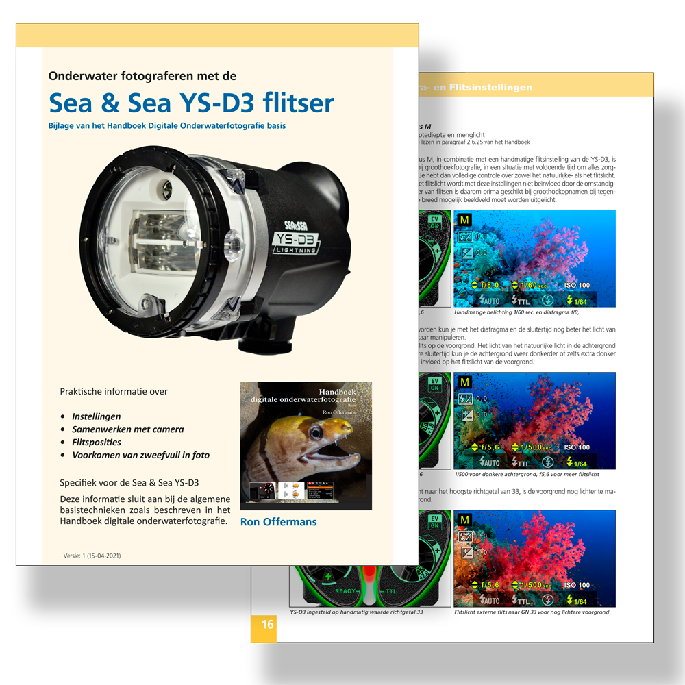 Book YS-D3 underwaterstrobe